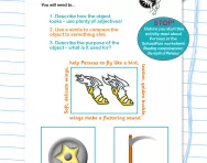 Using descriptive language worksheet