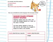 Using emotive language worksheet