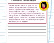 Using punctuation to improve writing worksheet