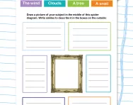 Using similes in poetry worksheet