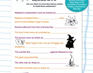 Using similes to describe character and setting
