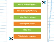 Using simple sentences
