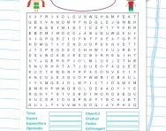Verbal reasoning: Antonyms wordsearch
