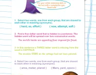 Verbal reasoning: Compilation test