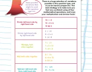Verbal reasoning worksheet: Number relationships practice