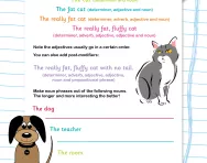 What are noun phrases worksheet