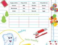 Which foods are kind to teeth worksheet