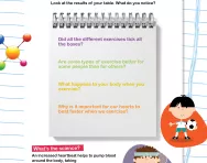 Why do our bodies need exercise worksheet