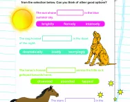 Word choice worksheet