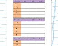 Word speed challenge