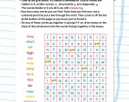 Wordsearch: length or distance