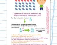 Working out percentages