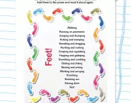 Write a poem about parts of the body