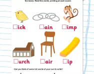 Write the /ch/ sound worksheet