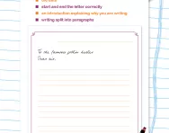 Writing a formal letter