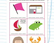 Writing CCVC words worksheet