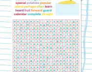 Y3 and Y4 spelling wordsearch