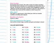 Y3 doubles Bingo worksheet
