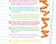 Y4 division word problems football worksheet