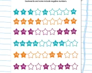 Y4 tricky number sequences worksheet