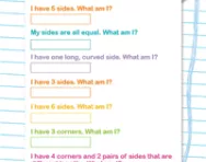 Year 1 2D Shapes Quiz