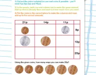 Year 1 money puzzle