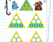 Year 1 number pyramids: 1