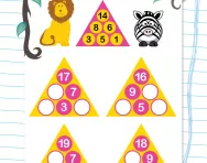 Year 1 number pyramids: 6