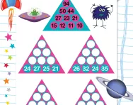 Year 4 number pyramids: 2