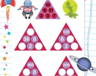 Year 4 number pyramids: 6