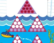 Year 5 number pyramids: adding Roman numerals