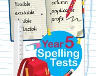 Year 5 spelling tests pack