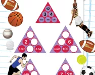 Year 6 number pyramids: multiplying by 100 and 1000