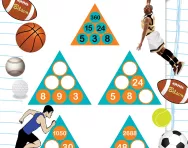 Year 6 number pyramids: multiplying large numbers