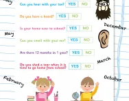 Yes or no? Reading ‘ear’ words worksheet