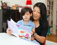 Y1 child learning to read Y1 child learning to read