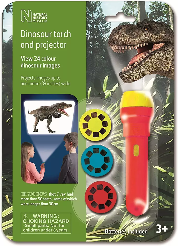 Natural History Museum N5130 Dinosaur Torch & Projector