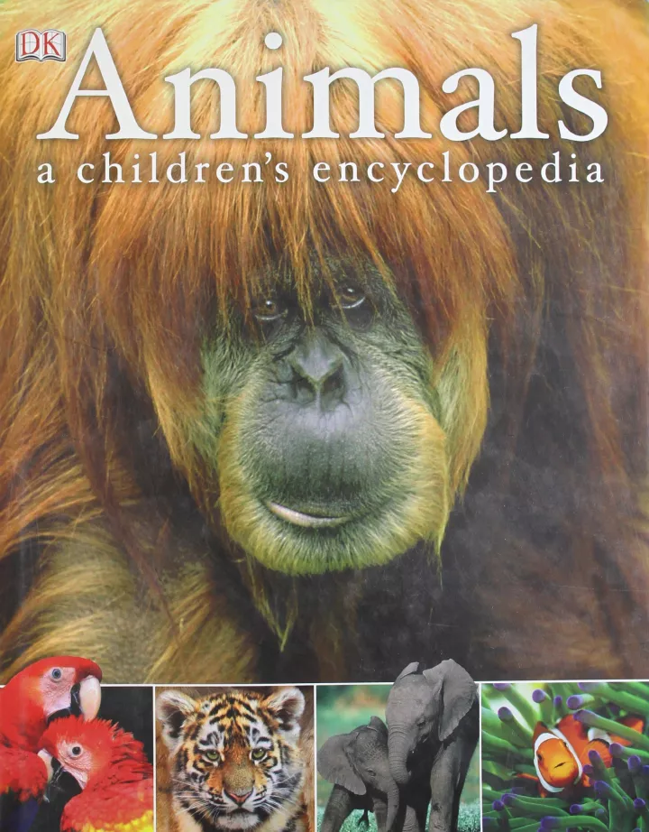 Animals: a children's encyclopedia