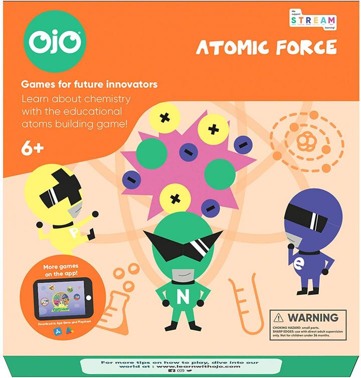 Chemistry An Atom Building Card Game EFG