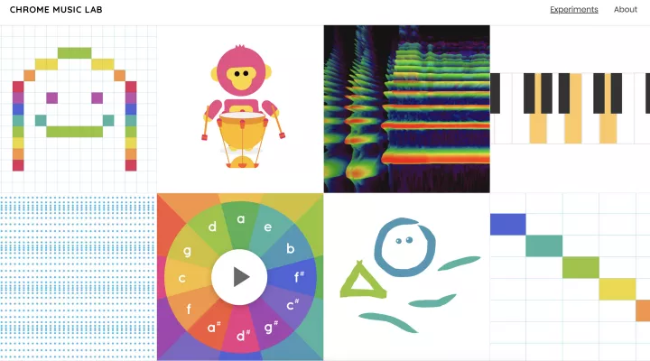 Chrome Music Lab