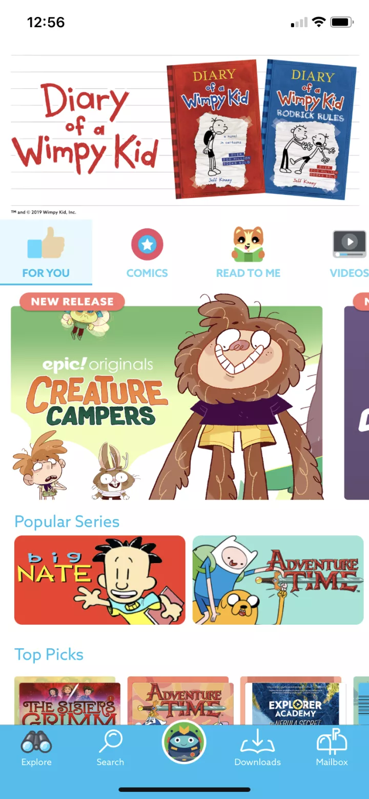 Epic! app