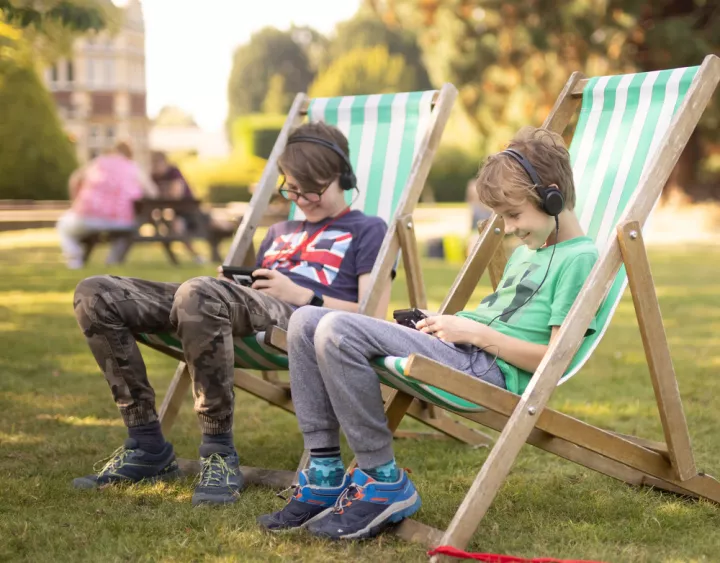 Families at Bletchley Park © Bletchley Park Trust Families at Bletchley Park © Bletchley Park Trust