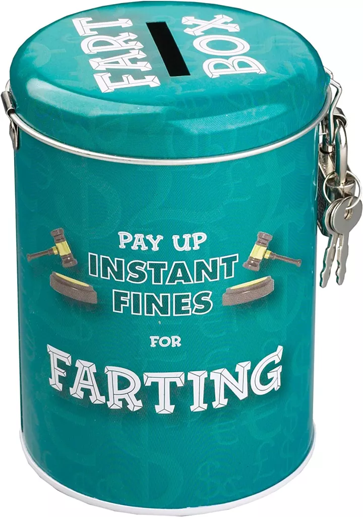 Fart tin Amazon