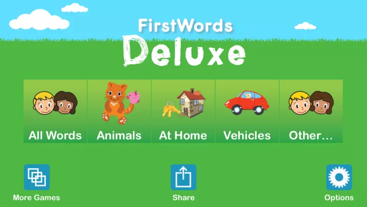 First Words Deluxe app