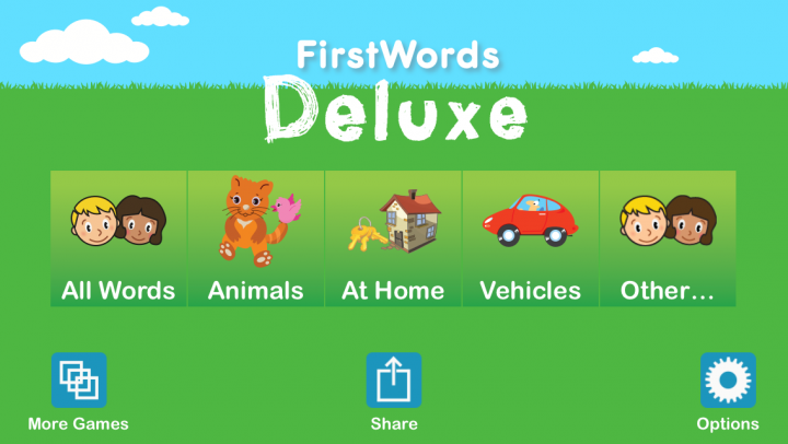 First Words Deluxe app