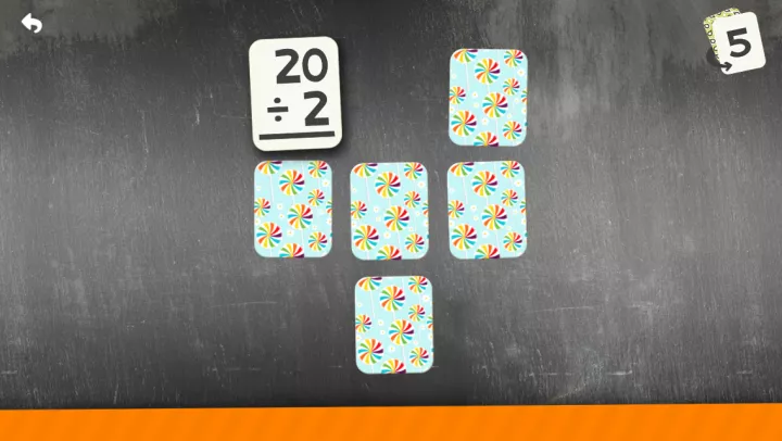 Division Flashcard Match Games