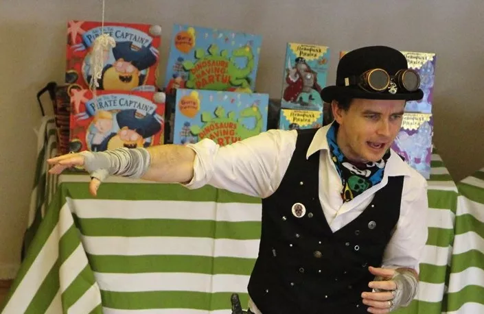 Gareth Jones, Steampunk Pirates, Essex Book Festival