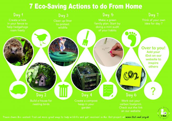 iDot eco-saving actions