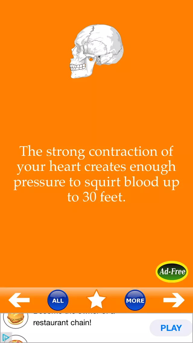 Human Body Facts 1000 Fun Quiz app