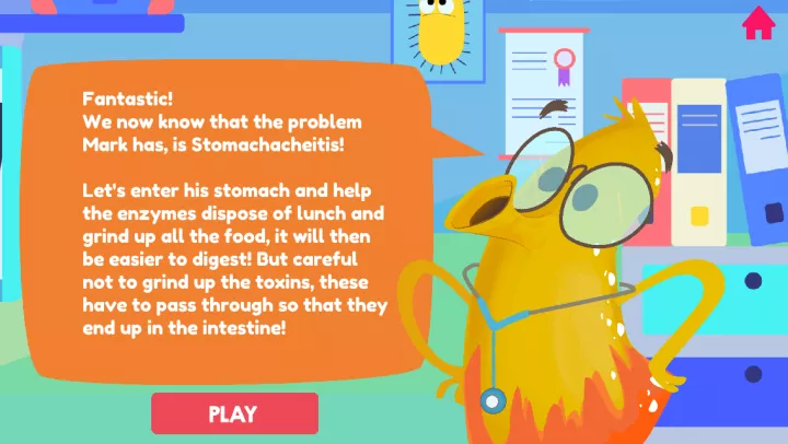 Dr Justabout and the Human Body app
